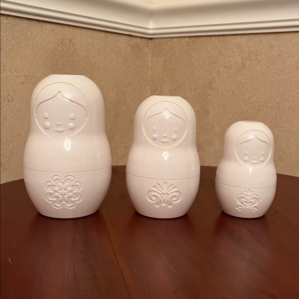 Fred & Friends “Babushkups” Nesting Doll Cups – EUC – Complete Set of 3